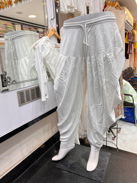 Veersons Chikankari Dhoti Salwars