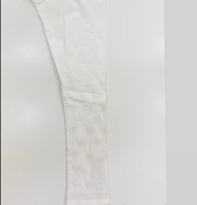 Veersons Chikankari Hand-Embroidered Legging Pants