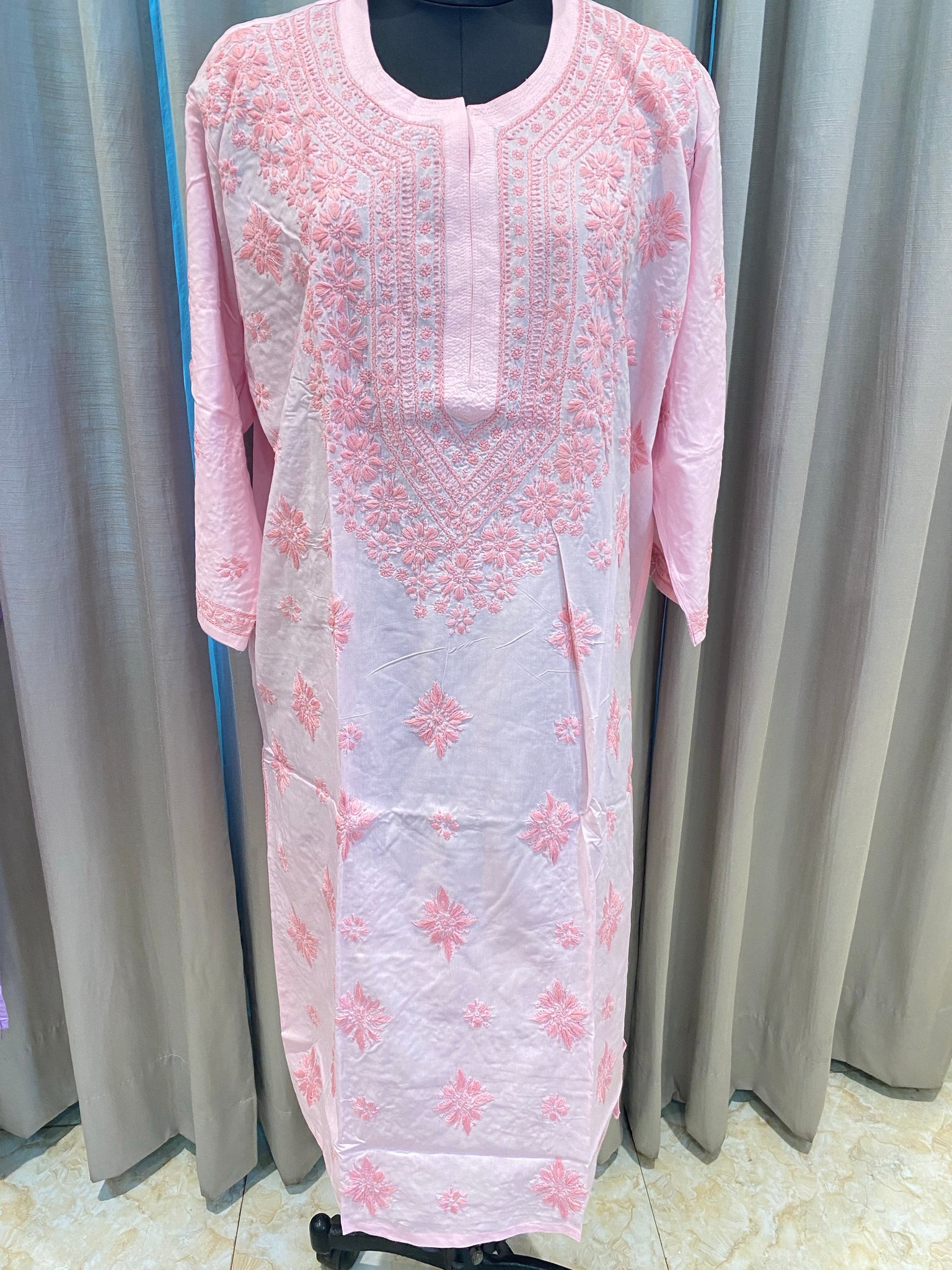 Buy Plus Size Ecru Floral Printed Kota Jacket With Sleeveless Inner Kurta  Online - W for Woman
