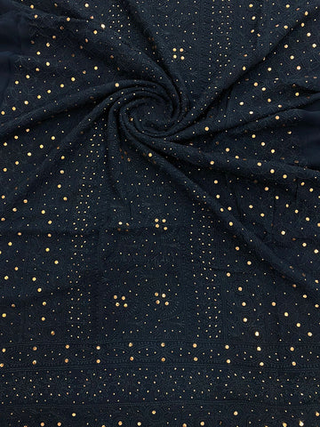 Veersons Chikankari Hand-Embroidered Lucknowi Chikankari Kurti Piece